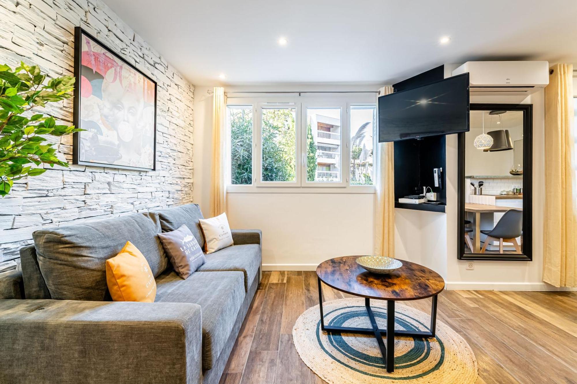 Cassis Le Marignan- Rdc - Garage - Classe 3 Etoiles 외부 사진