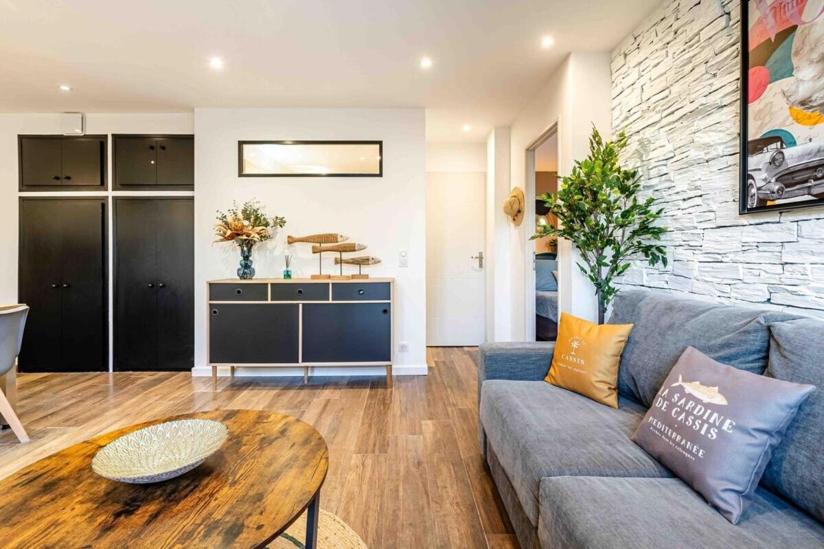 Cassis Le Marignan- Rdc - Garage - Classe 3 Etoiles 외부 사진