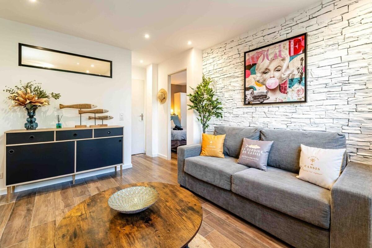 Cassis Le Marignan- Rdc - Garage - Classe 3 Etoiles 외부 사진