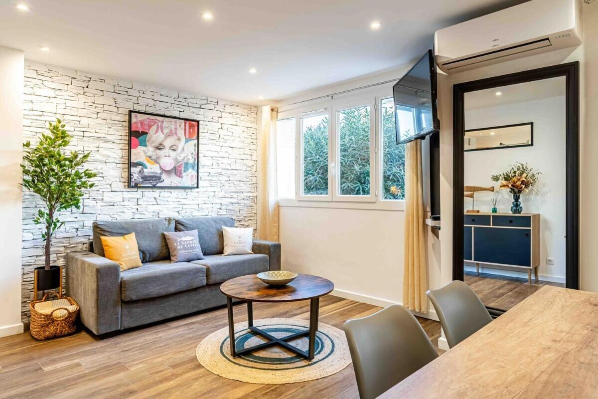 Cassis Le Marignan- Rdc - Garage - Classe 3 Etoiles 외부 사진